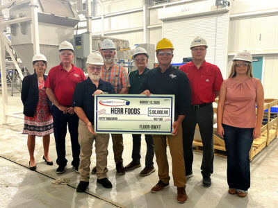 FBP, JEDISO support Herr Foods’ expansion into Jackson County