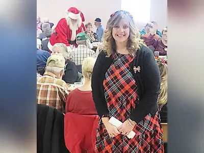 Jackson County Senior Citizens Christmas Dinner full of Yuletide spirit