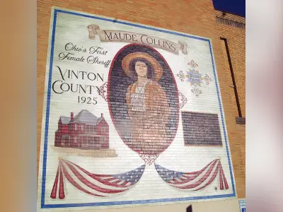 Maude Collins mural, VCHS runner, Bigfoot Festival among the 2025 highlights in Vinton County